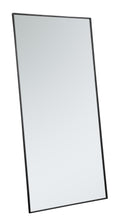 Metal Frame Rectangle Mirror 36 Inch In Black