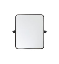 Soft Corner Pivot Mirror 20X24 Inch In Black