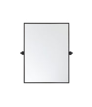 Rectangle Pivot Mirror 24X32 Inch In Black