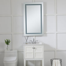 Led Hardwired Mirror Rectangle W24H40 Dimmable 5000K