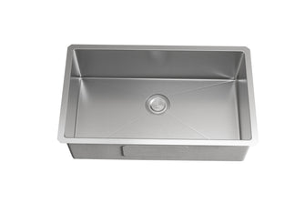 Stainless Steel Undermount Kitchen Sink L30''Xw18'' X H10"