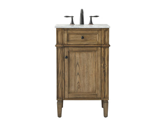 21 Inch Single Bathroom Vanity In Driftwood