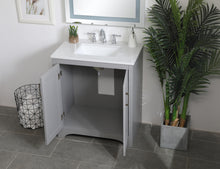 30 Inch Single Bathroom Vanity In Grey