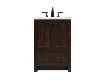 24 Inch Single Bathroom Vanity In Expresso