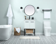 24 Inch Single Bathroom Vanity In White