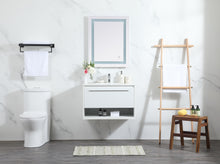 30 Inch Single Bathroom Vanity In White