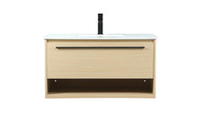 36 Inch Single Bathroom Vanity In Maple