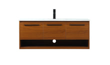 48 Inch Single Bathroom Vanity In Teak