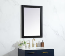 Cole Vanity Mirror 22 X 32 Inch In Black