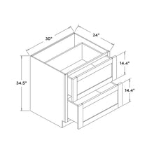 Shaker Modern Gray - DB30-2D