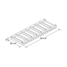 Craft Cabinetry Berkley Pure White Wall Glass Rack Image Specifications