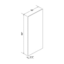 Craft Cabinetry Shaker Blue 30" Refrigerator End Panel Image Specifications
