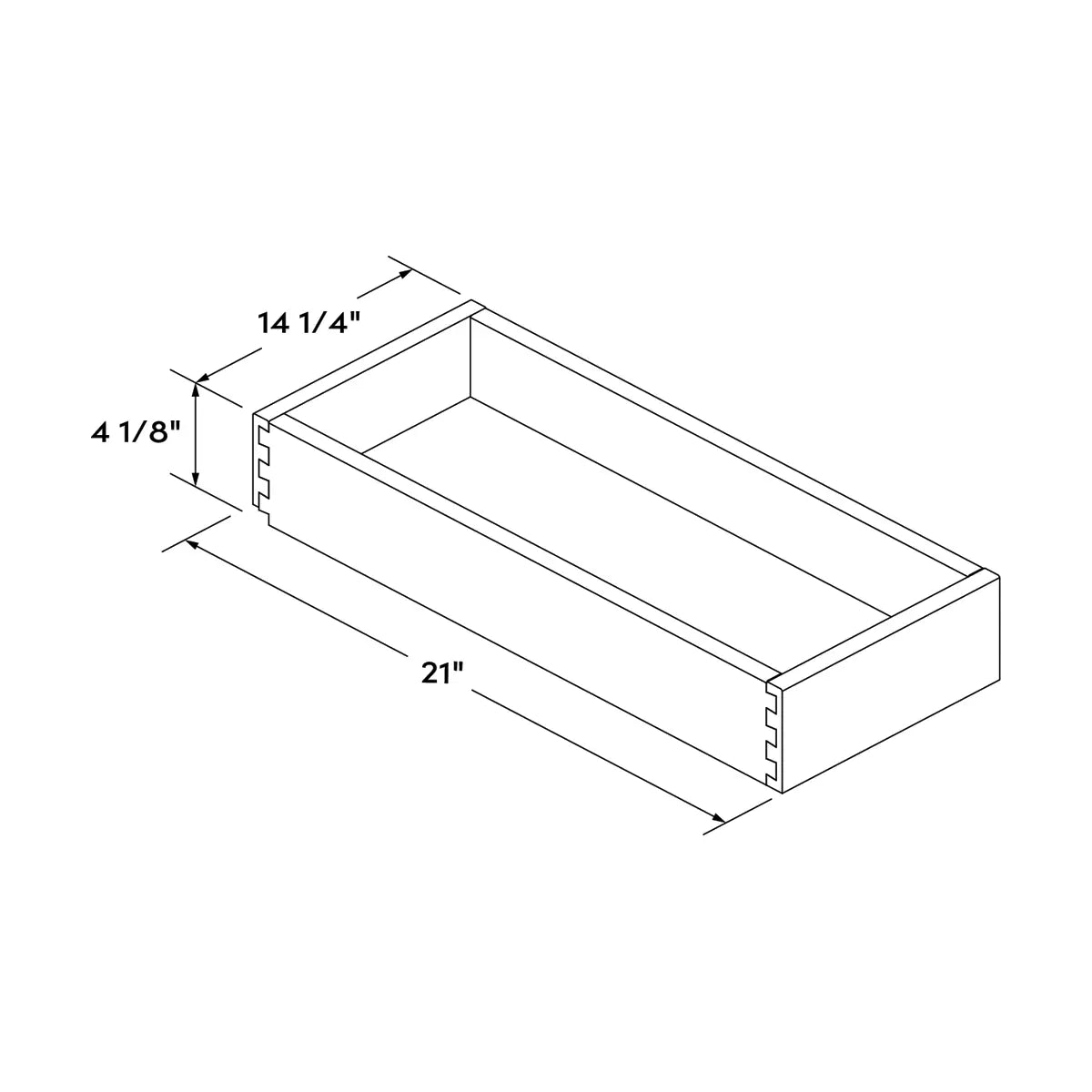 Roll-Out Tray for 18" Cabient by Craft