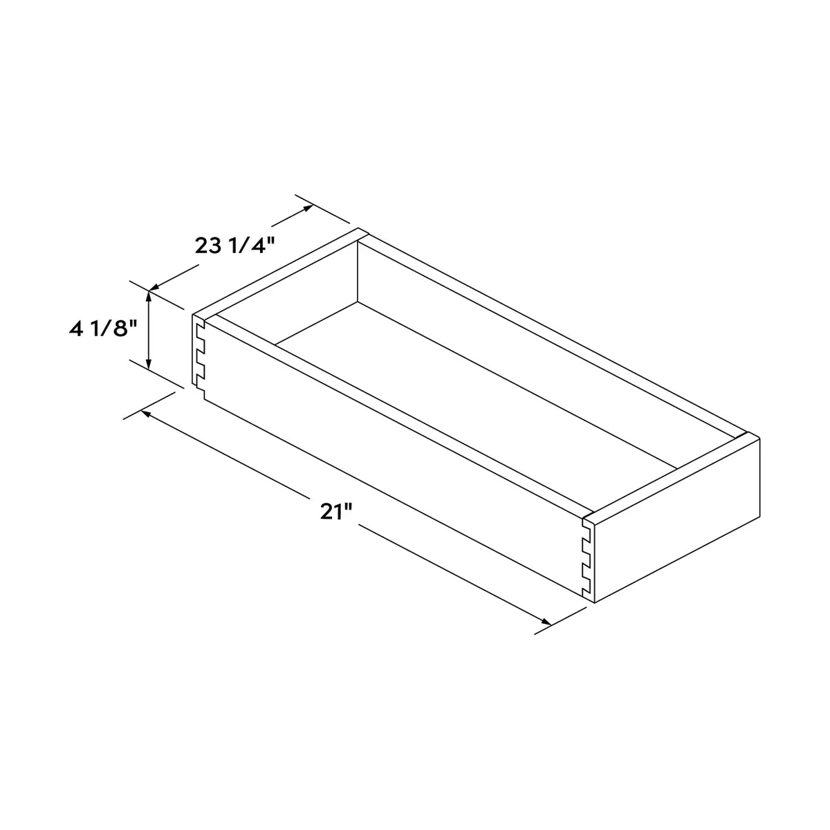Roll-Out Tray for 27" Cabient by Craft