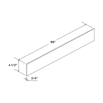 Craft Cabinetry Recessed Panel Gray Stain Toe Kick Image Specifications