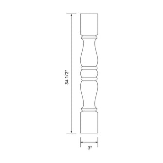 Craft Cabinetry Shaker Aqua Pole Image Specifications