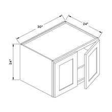Craft Cabinetry Shaker Rift Oak 30”W x 24”H 24" Depth Wall Cabinet Image Specifications