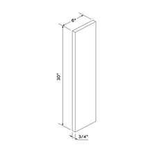 Craft Cabinetry Shaker Blue 6"W x 30"H Wall Filler Image Specifications